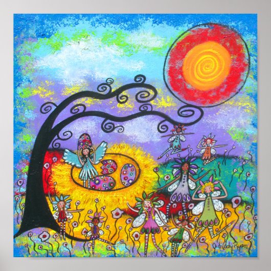 Poster Imprimer fées Springs (Devant)