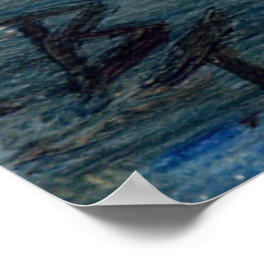 Poster Imprimer Flamant rose ACEO (Coin)