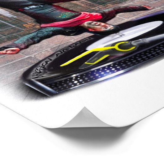 Poster Imprimer freestyle breakancer (Coin)