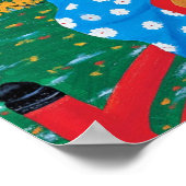 Poster Imprimer Geisha d'automne (Coin)