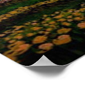 POSTER IMPRIMER GICLEE DES COLLINES DE PRINTEMPS (Coin)