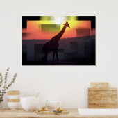 Poster Imprimer Giraffes (Cuisine)