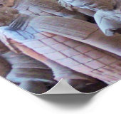 Poster IMPRIMER - Guerriers en terre cuite Xián Chine (Coin)