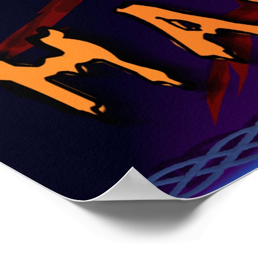 Poster Imprimer Halloween Werewolf (Coin)