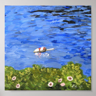 Poster Imprimer : Harbour Buoy, Bailey Island