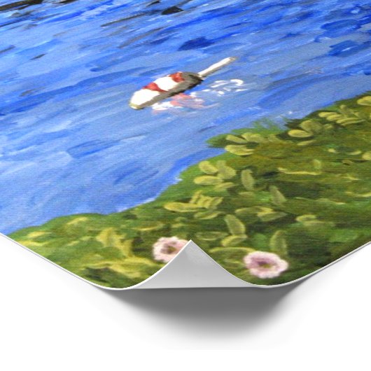 Poster Imprimer : Harbour Buoy, Bailey Island (Coin)