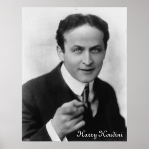 Poster Imprimer Harry Houdini