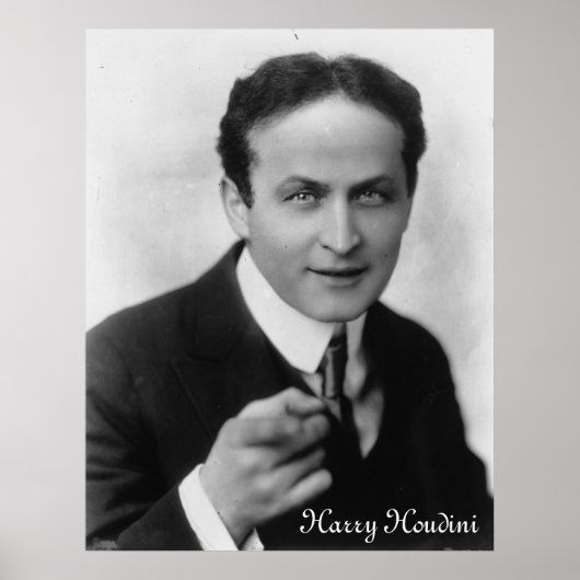 Poster Imprimer Harry Houdini (Devant)