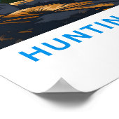 Poster Imprimer Huntington Lake California Travel (Coin)