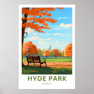 Poster Imprimer Hyde Park London Travel