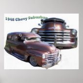 Poster Imprimer III Chevy Suburban 1948 (Devant)