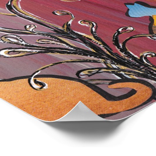 Poster Imprimer Kangaroos extérieur (Coin)