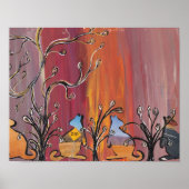 Poster Imprimer Kangaroos extérieur (Devant)