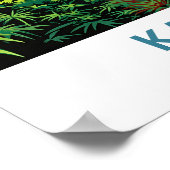 Poster Imprimer Kauai Hawaii Travel (Coin)