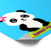Poster Imprimer Kawaii Panda (Coin)