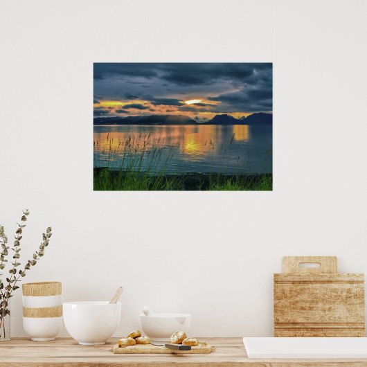 Poster Imprimer Kechemak Bay, Alaska (Cuisine)