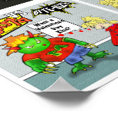 Poster Imprimer "Kidmonsta Double" - par Kev Moore (Coin)