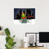 Poster Imprimer "Kidmonsta" - par Kev Moore (Bureau à domicile)