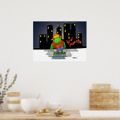 Poster Imprimer "Kidmonsta" - par Kev Moore (Cuisine)