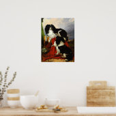 Poster Imprimer : King Charles Spaniels - Richard Ansdell (Cuisine)