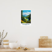 Poster Imprimer Klamath Oregon Travel (Cuisine)