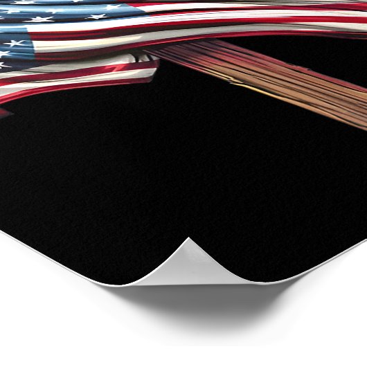 Poster Imprimer la croix d'indicateur de jour (Coin)