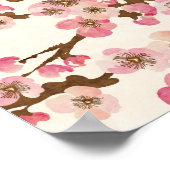 Poster Imprimer la fleur de cerisier (Coin)