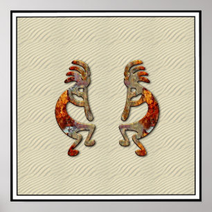 Poster / Imprimer "La Flûte de Kokopelli"