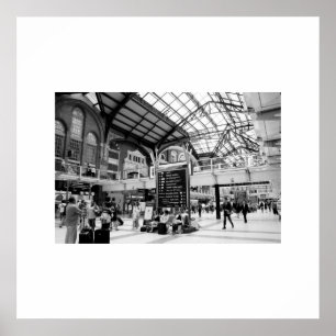 Poster Imprimer la gare de Liverpool
