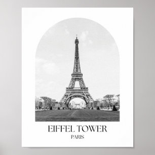 Poster Imprimer la photo Arc Tour Eiffel