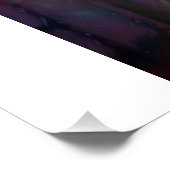 POSTER IMPRIMER LA PLUIE DE LA VILLE DE NUIT (Coin)