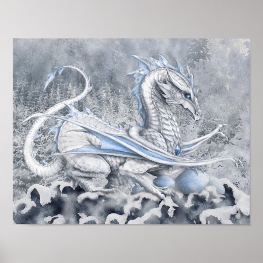 Poster Imprimer la promesse d'hiver (Devant)