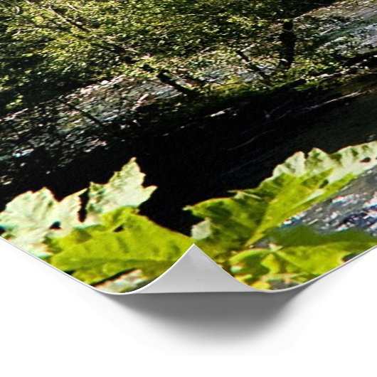 Poster Imprimer la rivière Mountain (Coin)