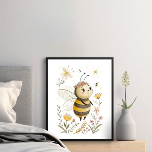 Poster Imprimer l'Abeille