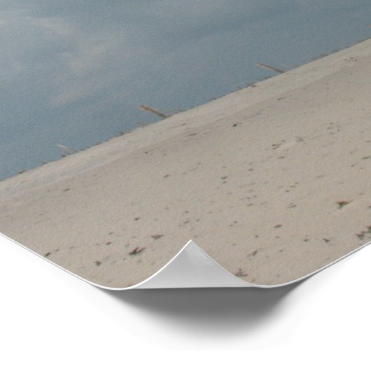 Poster Imprimer l'affiche Cloudscape (Coin)