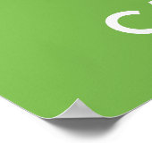 Poster Imprimer l'affiche Conserver le calme et manger de (Coin)