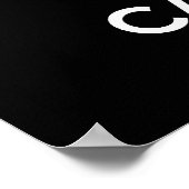 Poster Imprimer l'affiche Conserver le calme et manger de (Coin)