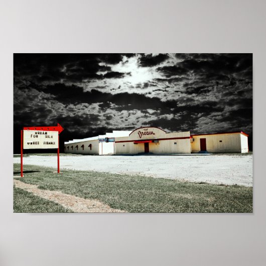 Poster Imprimer l'affiche "Dream for Sale" (Devant)