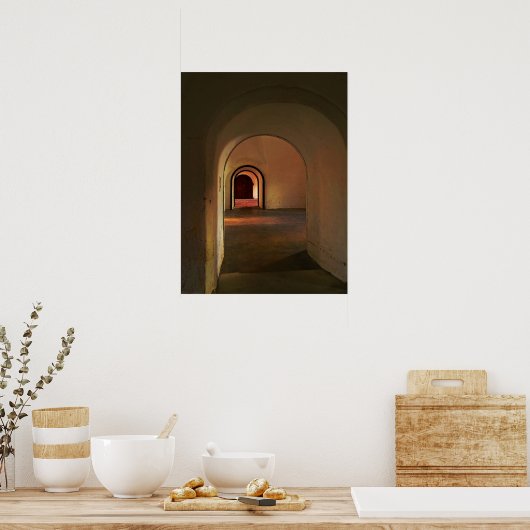 Poster Imprimer l'affiche du corridor de cristobal (Cuisine)