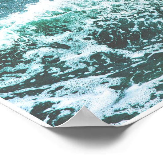 Poster Imprimer l'affiche Ocean Waves (Coin)