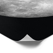 Poster Imprimer l'affiche Pleine lune (Coin)