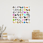 Poster Imprimer l'amant animal mou (Cuisine)