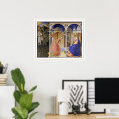 Poster Imprimer : L'annonce de Fra Angelico (Bureau à domicile)