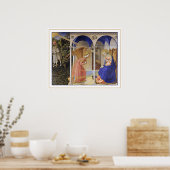 Poster Imprimer : L'annonce de Fra Angelico (Cuisine)