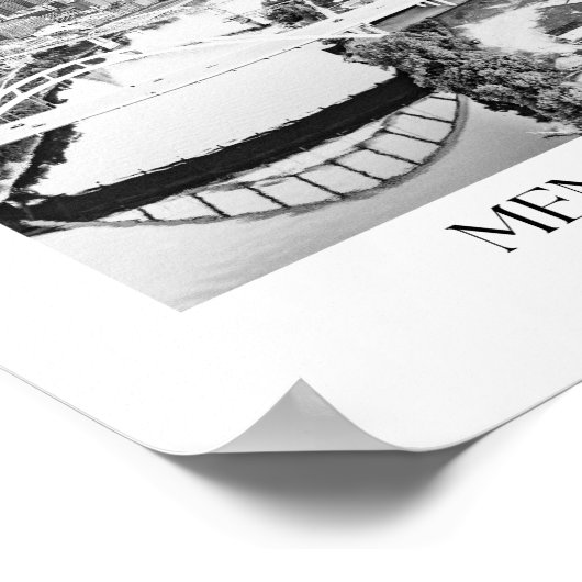 Poster Imprimer l'arc de Memphis Tennessee (Coin)