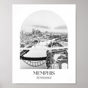 Poster Imprimer l'arc de Memphis Tennessee