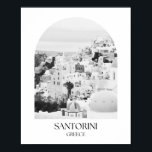 Poster Imprimer l'arc de Santorin Grèce<br><div class="desc">Imprimer l'arc de Santorin Grèce</div>