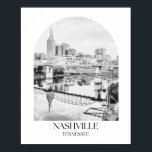 Poster Imprimer l'arc du Tennessee de Nashville<br><div class="desc">Imprimer l'arc du Tennessee de Nashville</div>