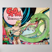 Poster Imprimer l'art barbare no 1 (Devant)