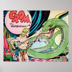 Poster Imprimer l'art barbare no 1